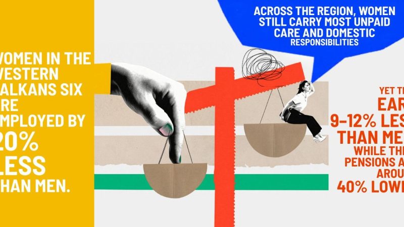 Në Ballkan gratë paguhen më pak se burrat