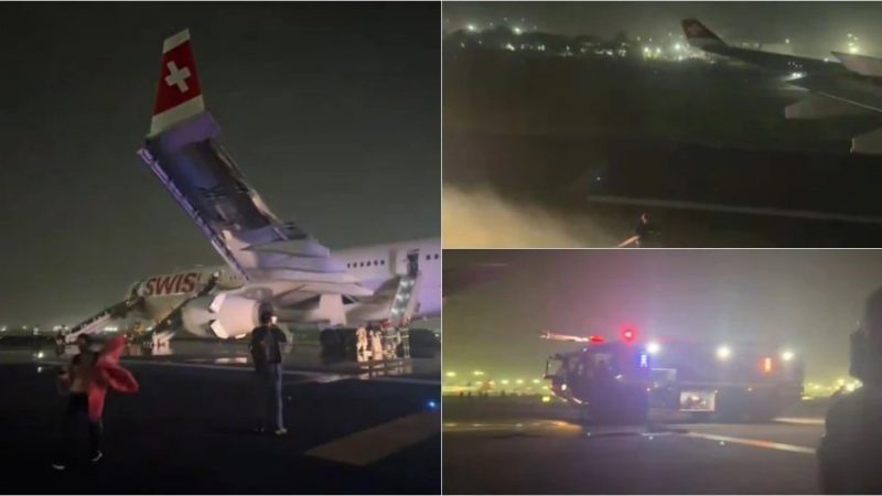 Pesë të lënduar pasi një aeroplan nga Delhi për në Cyrih u detyrua të ndërpresë ngritjen për shkak të një problemi me motorin