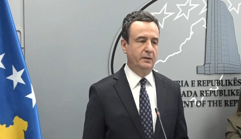 Kurti: Beogradi po ushtron trysni të madhe mbi serbët e Kosovës