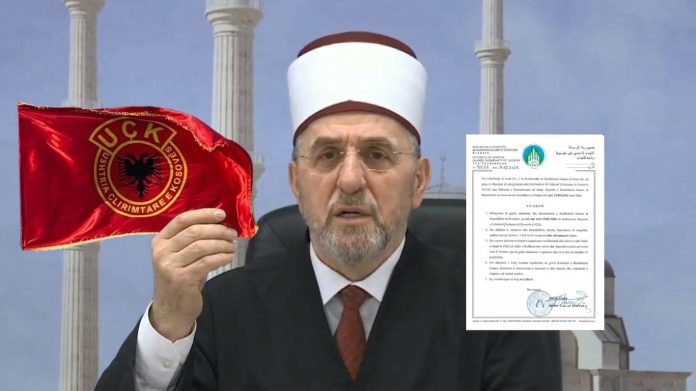 Tërnava: Nga sot flamuri i UÇK-së do të valojë nëpër të gjitha xhamitë në Kosovë